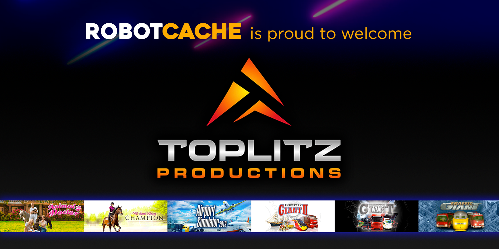 👍Toplitz Productions Games now available on Robot Cache